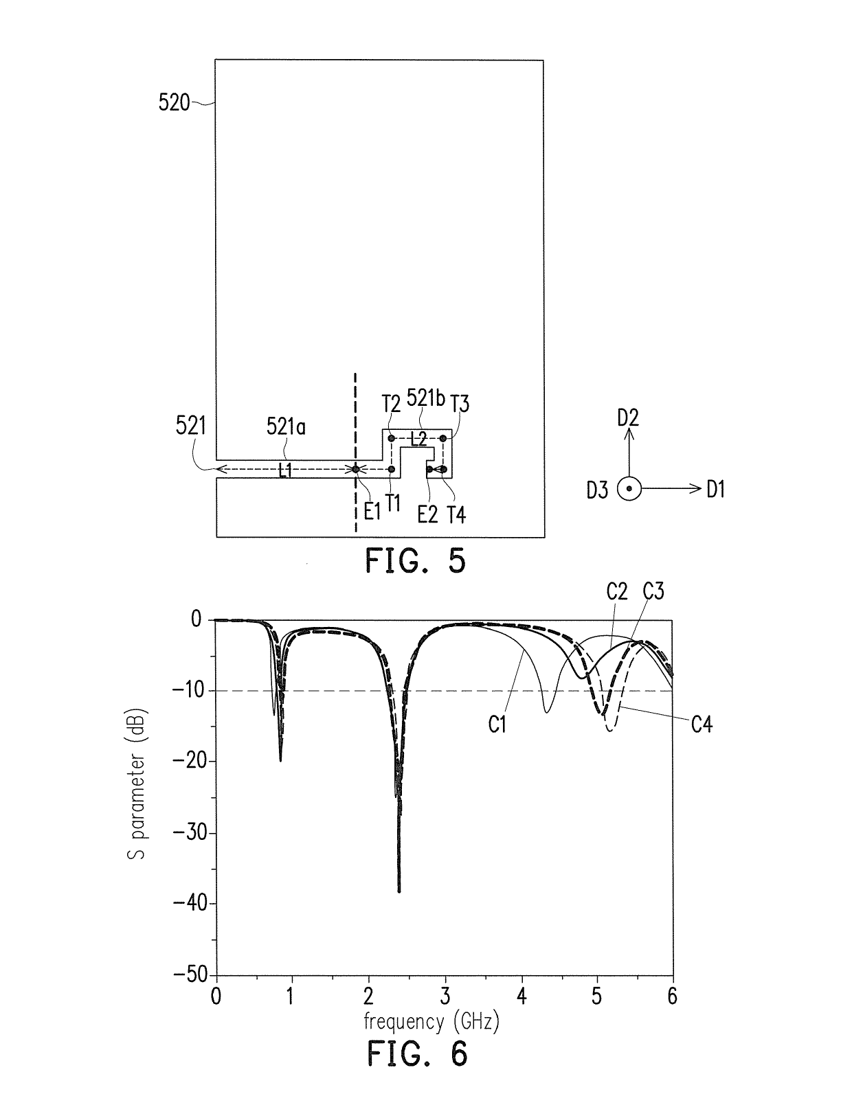 Slot antenna device