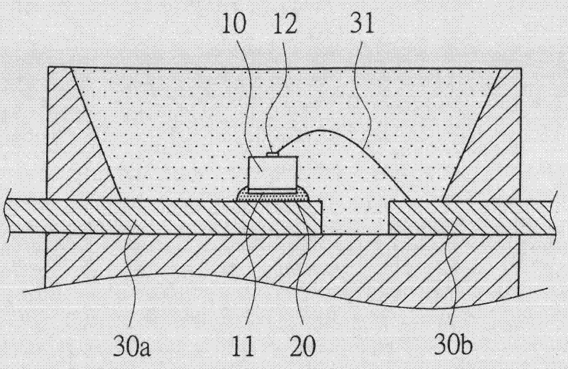 Crystal grain structure of light-emitting diode and method for manufacturing bottom electrode of crystal grain structure