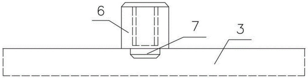 Method and device for firmly welding smd nuts on printed circuit boards