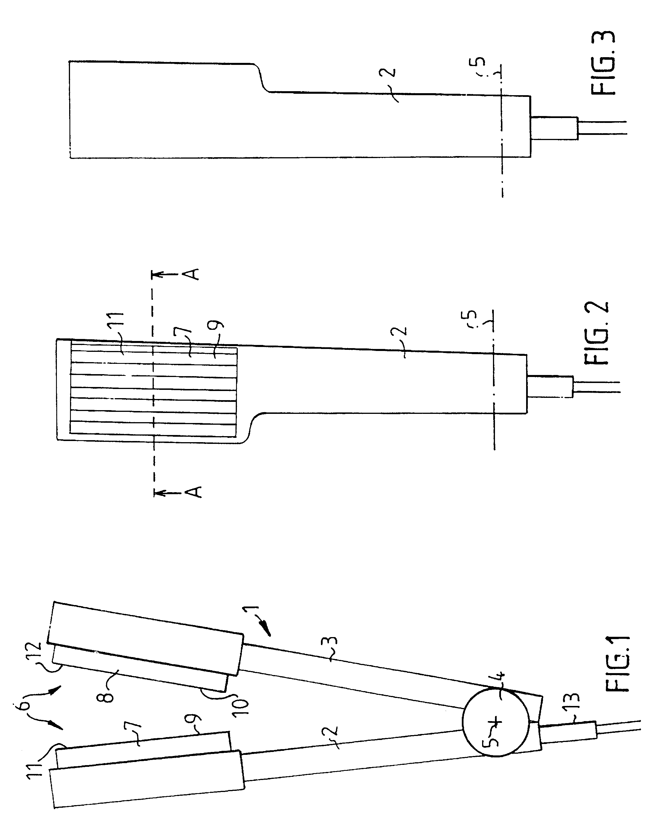 Decreasing amplitude hair-waving apparatus and method