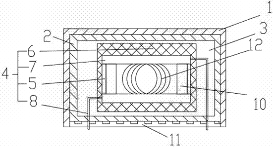 Subminiature voltage stabilizing capacitor