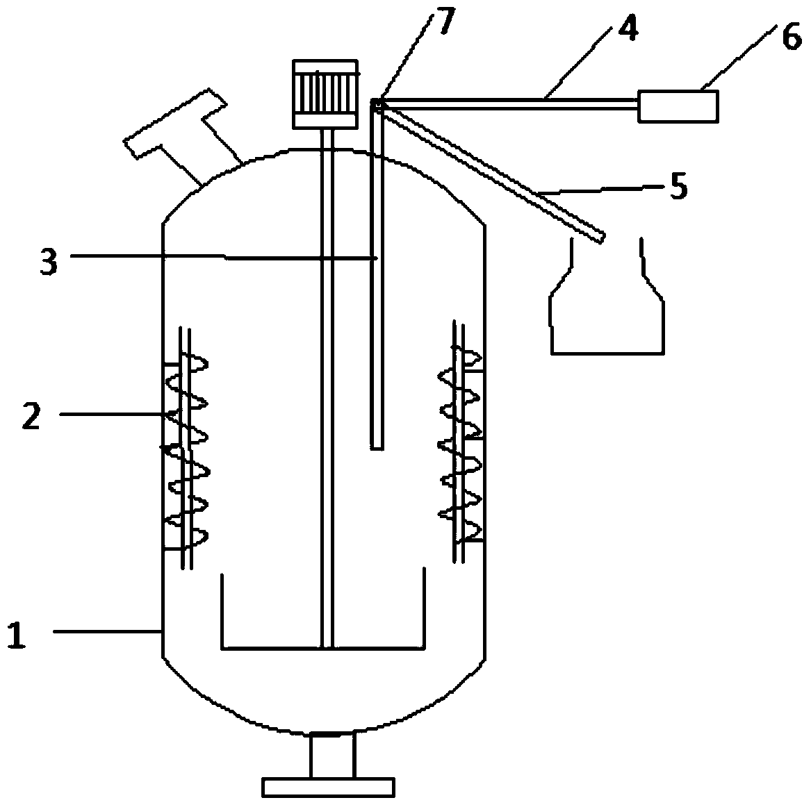 Normal pressure reaction kettle