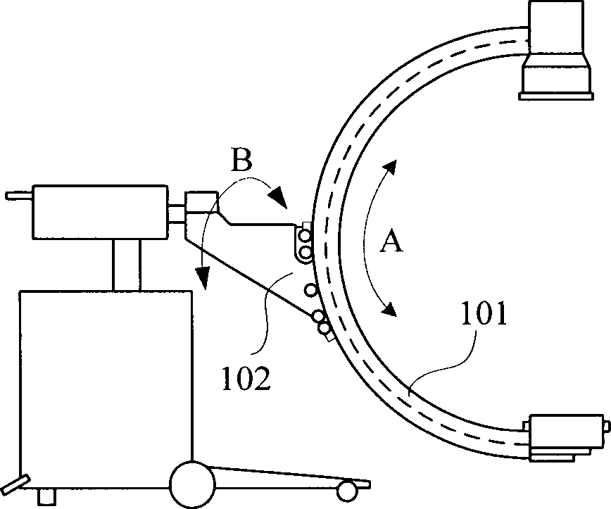 Anti-collision method and anti-collision device for C-shaped arm X-ray machine as well as C-shaped arm X-ray machine