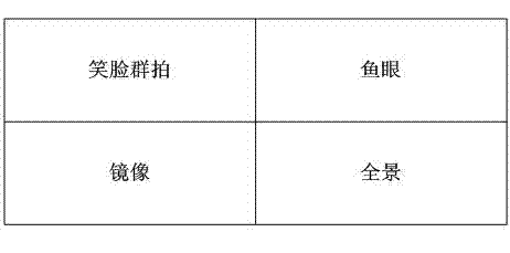 Previewing method for mobile terminal camera