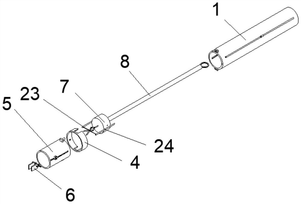 Endoscopic biopsy forceps convenient for sampling