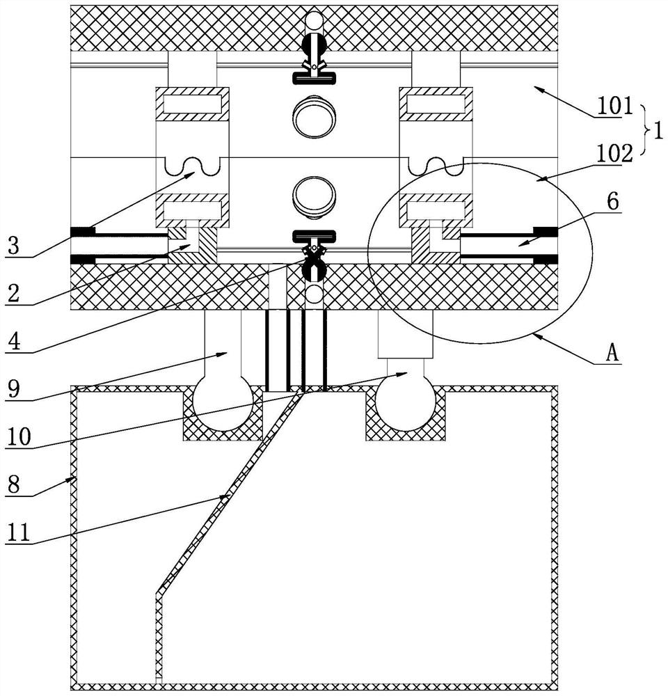 Limb wound flushing system