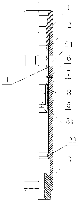 Multi-stage fracturing sliding sleeve device and using method thereof