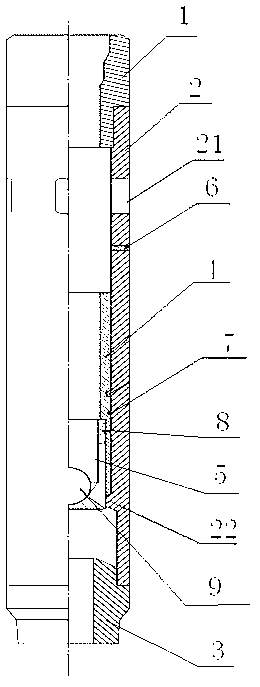 Multi-stage fracturing sliding sleeve device and using method thereof