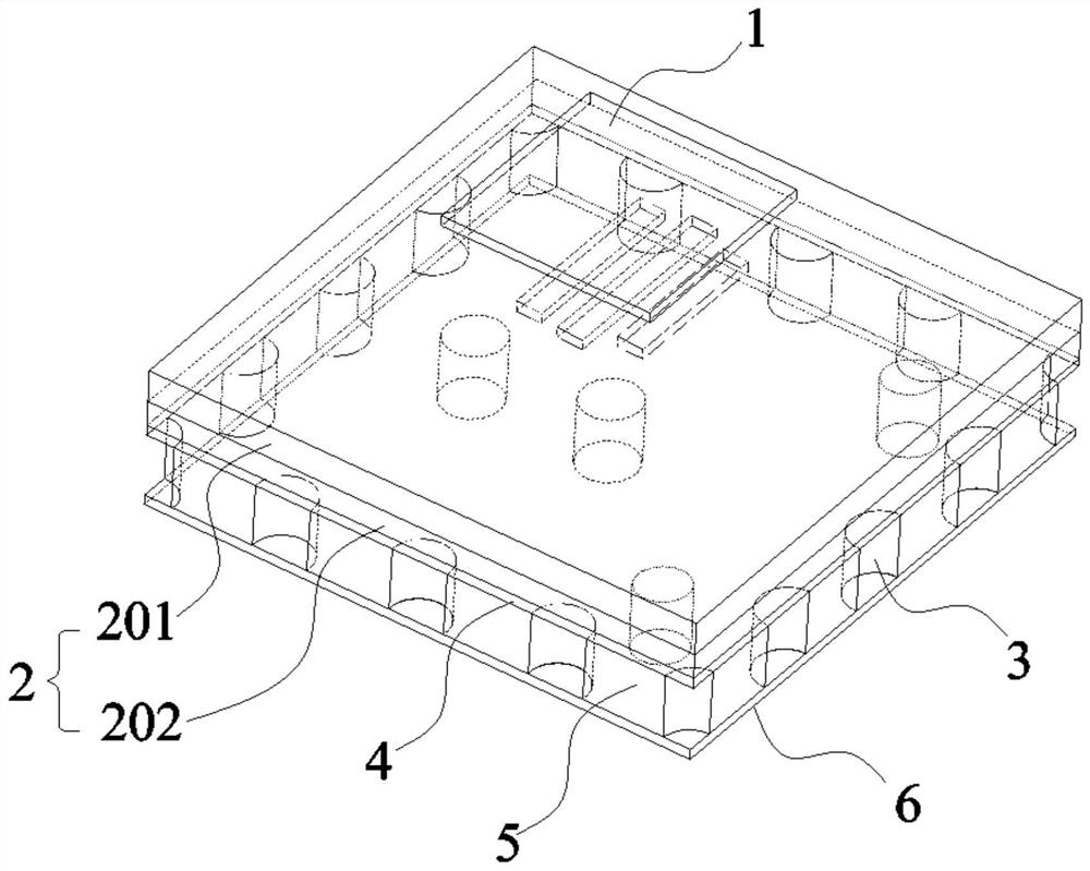 Reflection array antenna unit, reflection array antenna and manufacturing method