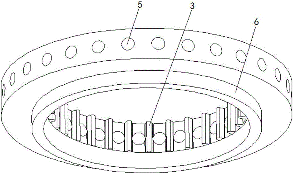 An easy-to-replace straw briquette forming mechanism