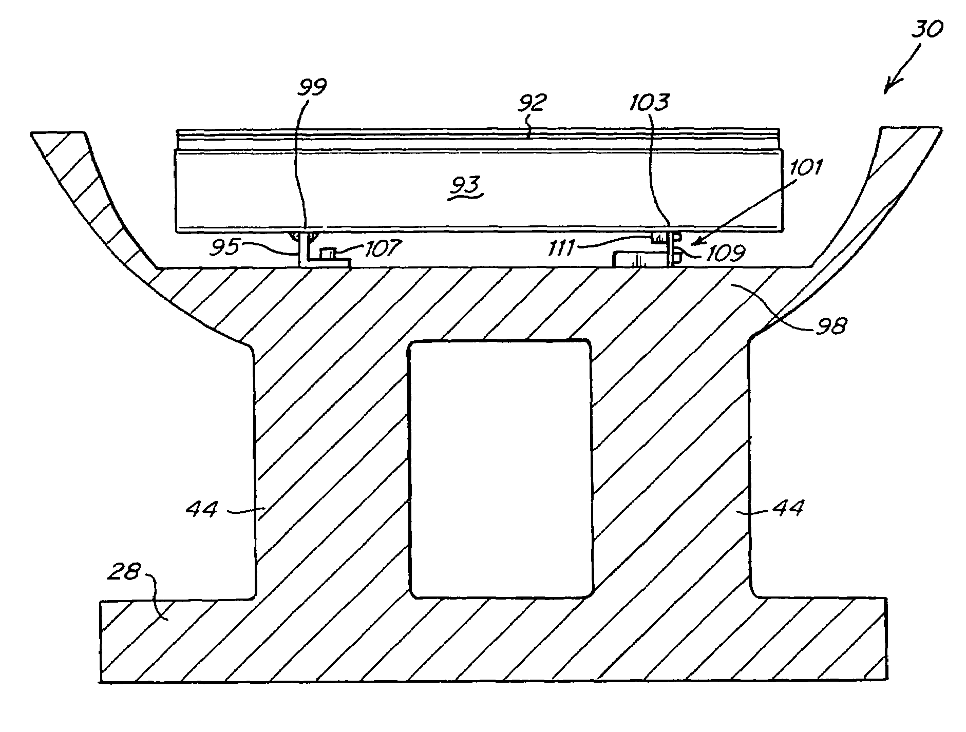 Temperature compensation system for a coordinate measuring machine