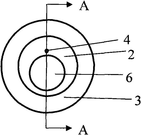 Super-luminance single-mode laser for realizing outer cavity coupling between single-mode active fibre core and multi-mode active fibre core