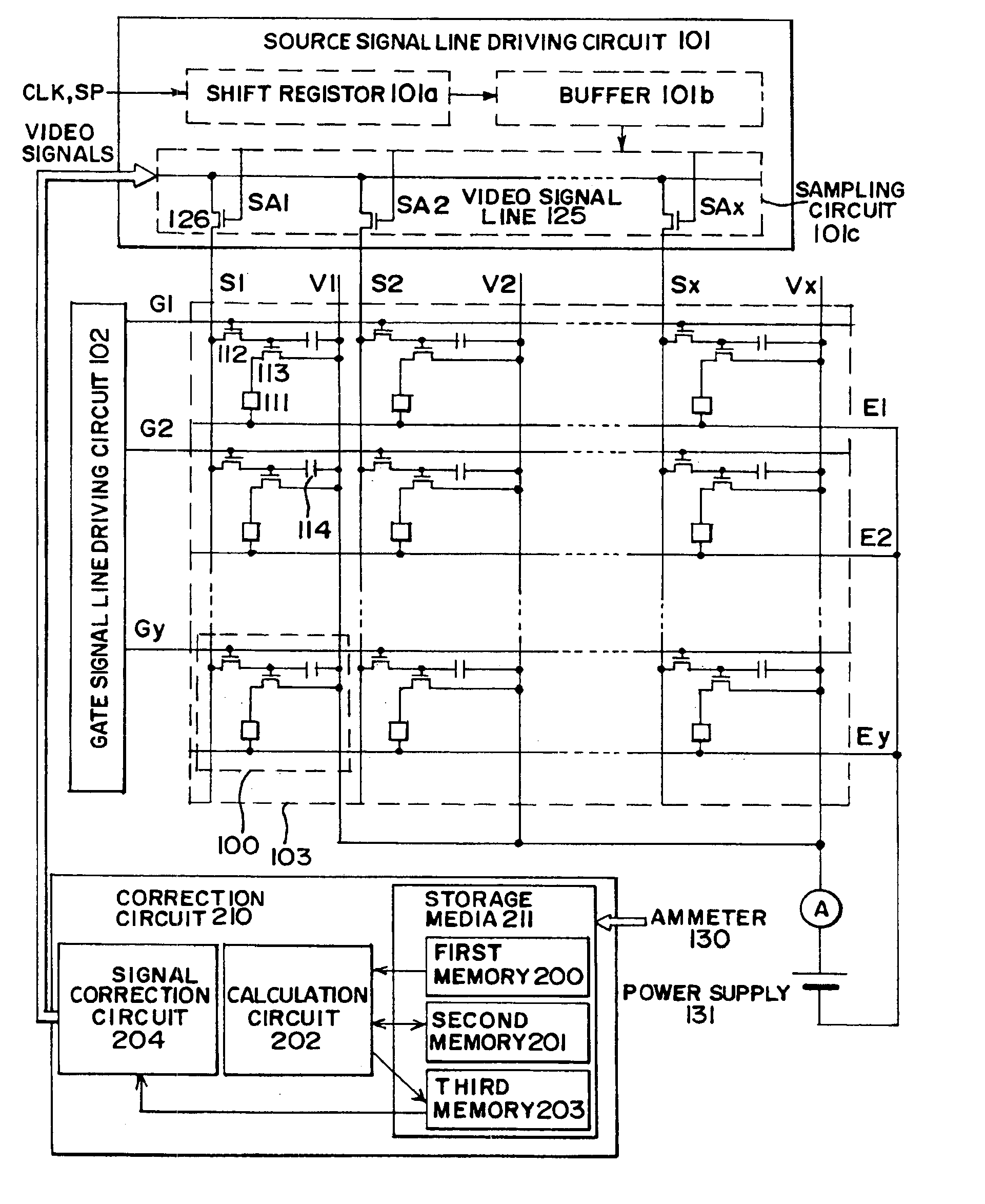 Light emitting device and method of driving the same