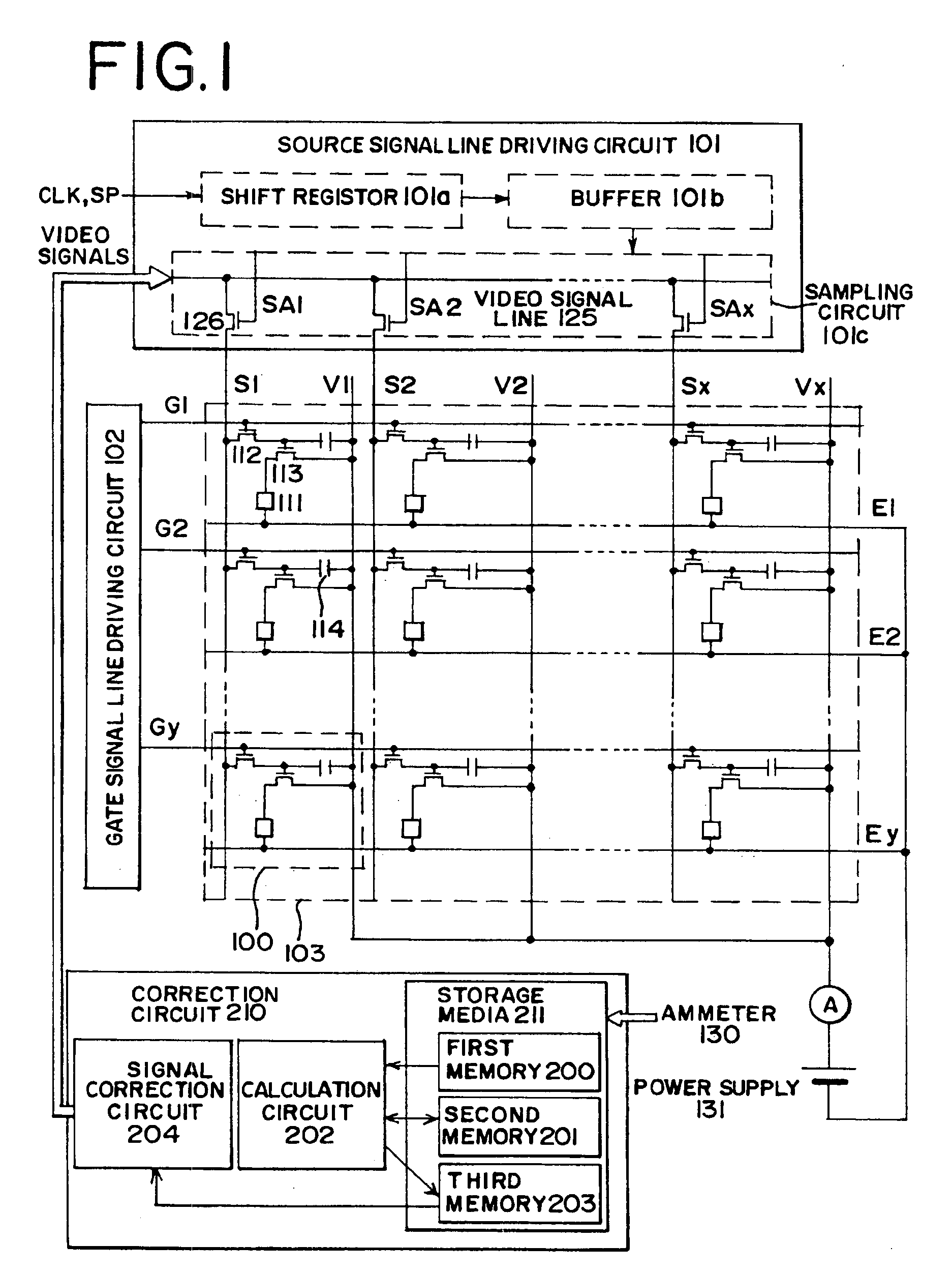 Light emitting device and method of driving the same