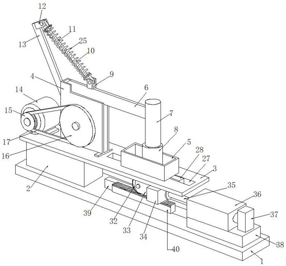 Vibrating type medicine pounding device capable of simulating manual operation and used for small amount of herbs