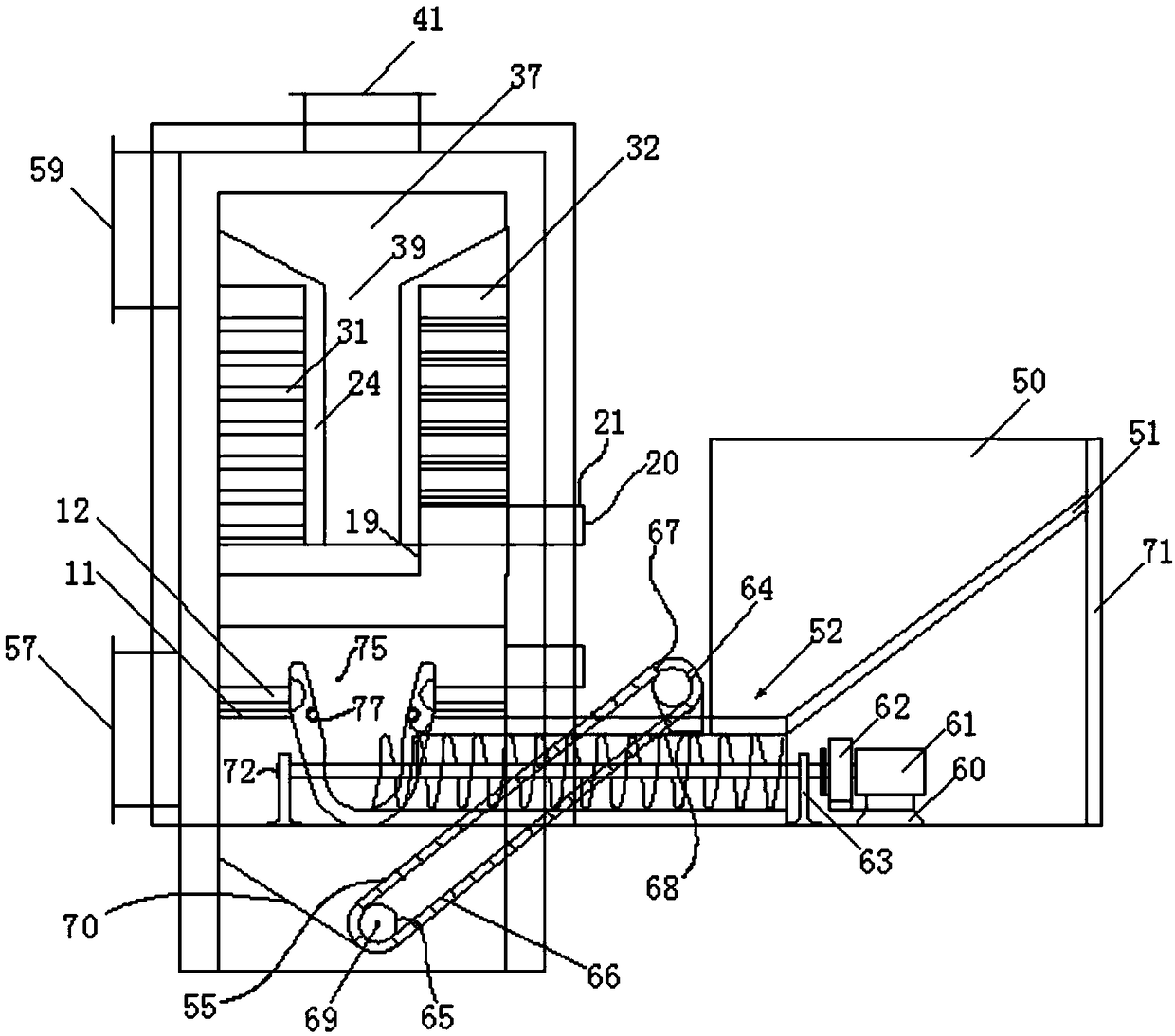 New energy intelligent double-rotation boiler