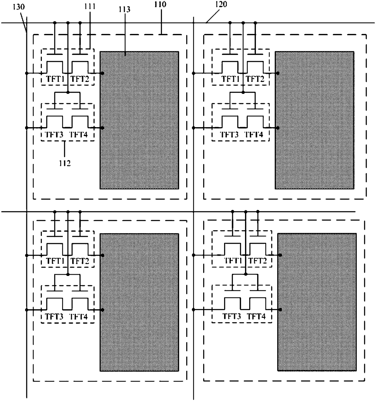 Array substrate, repairing method thereof and display device