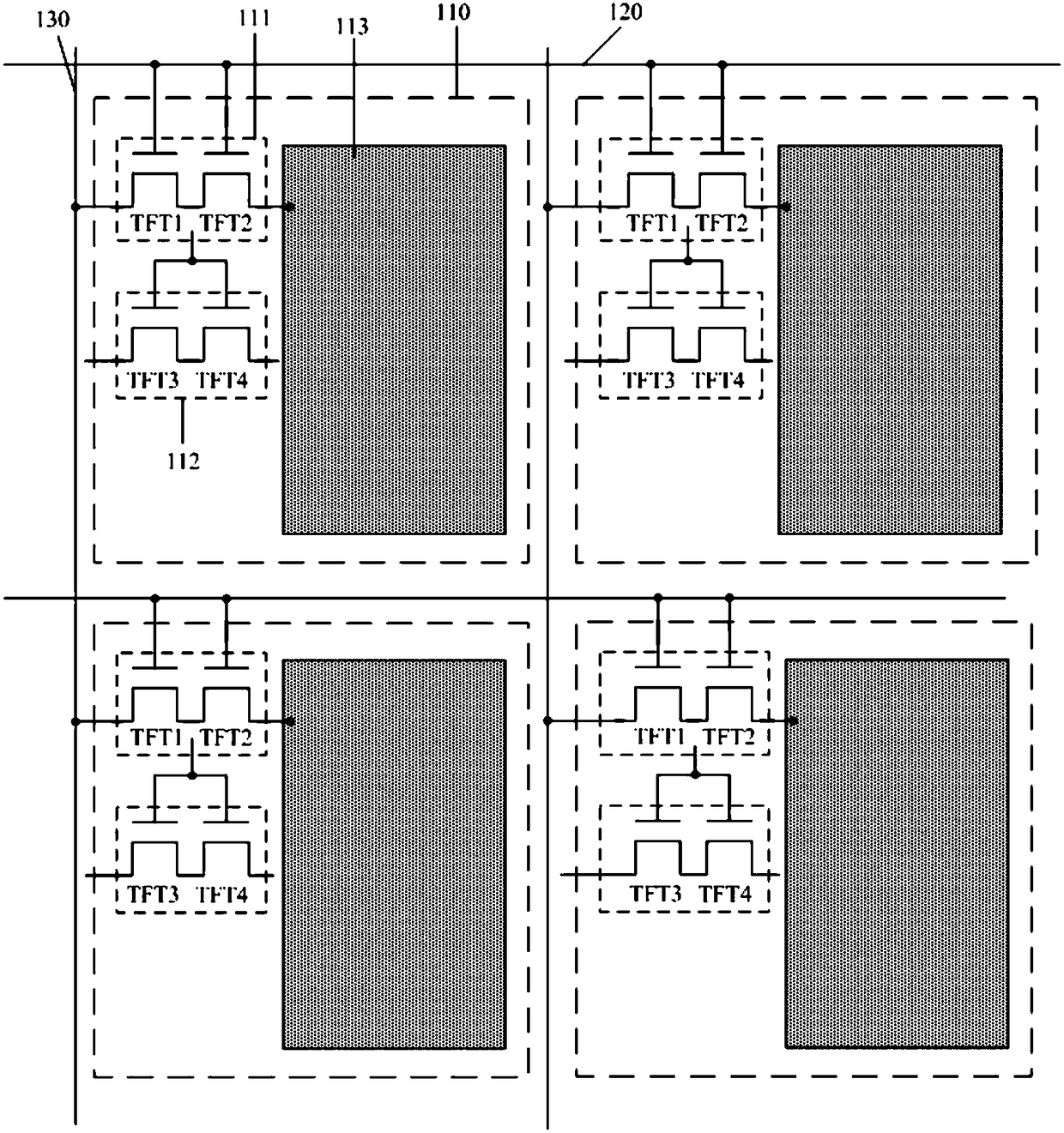 Array substrate, repairing method thereof and display device