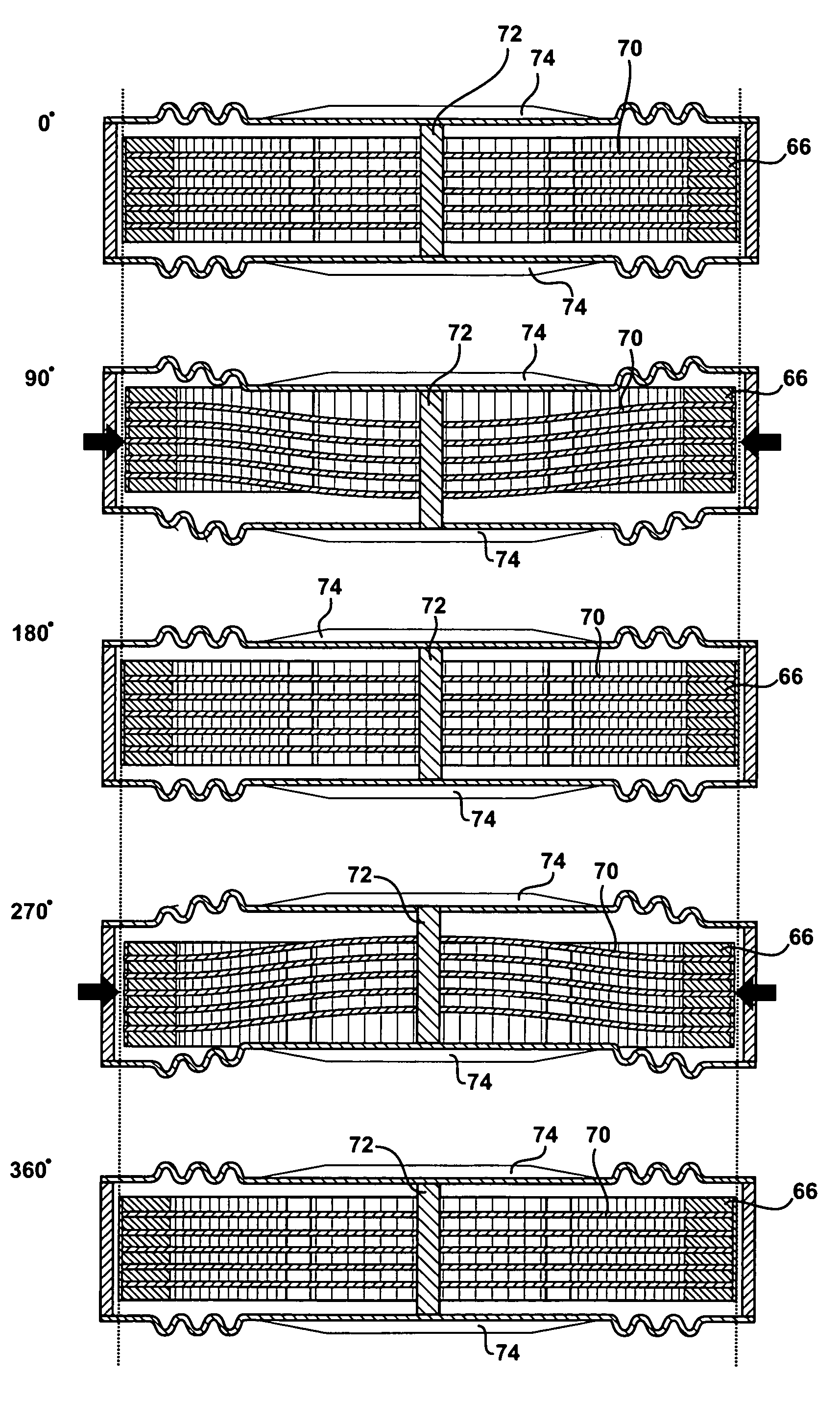 Thermoacoustic piezoelectric generator