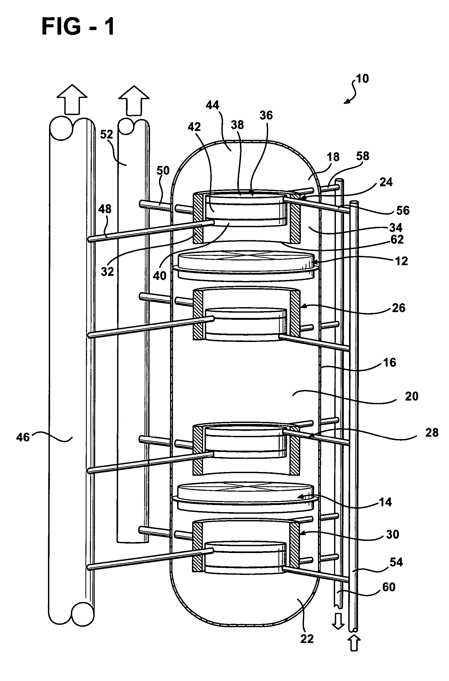 Thermoacoustic piezoelectric generator