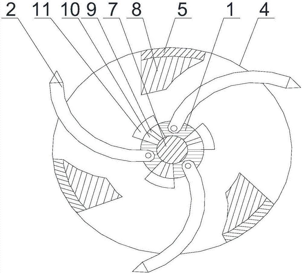 Rapid removing method for burrs on inner wall of pipe