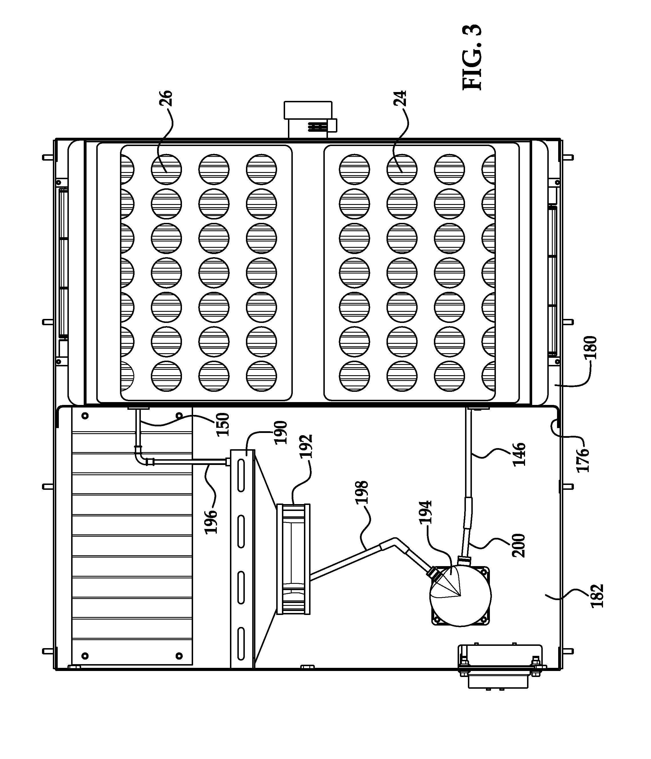 Cooling system for a battery system and a method for cooling the battery system