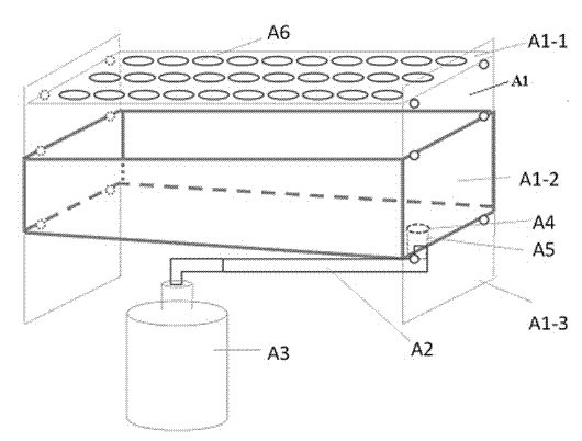 Solid-phase extraction device used for pre-treating sample