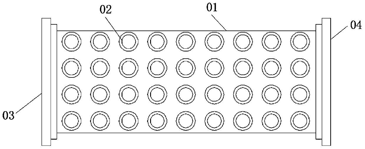 Coiled core pipe with uniform and rough surface