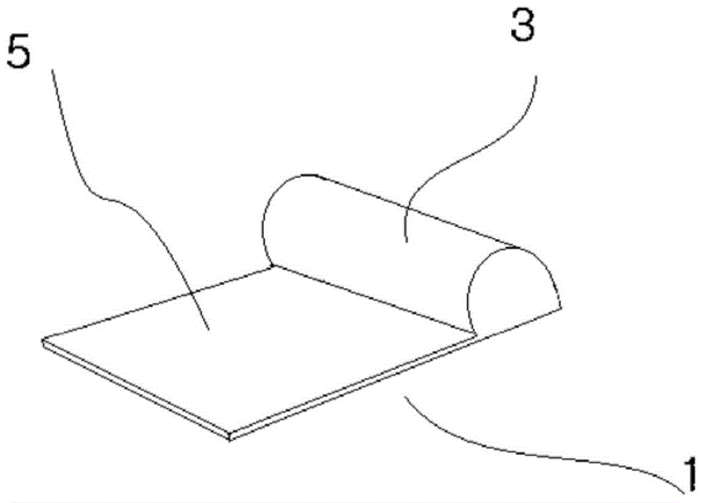 Auxiliary device for exercising abdominal muscles