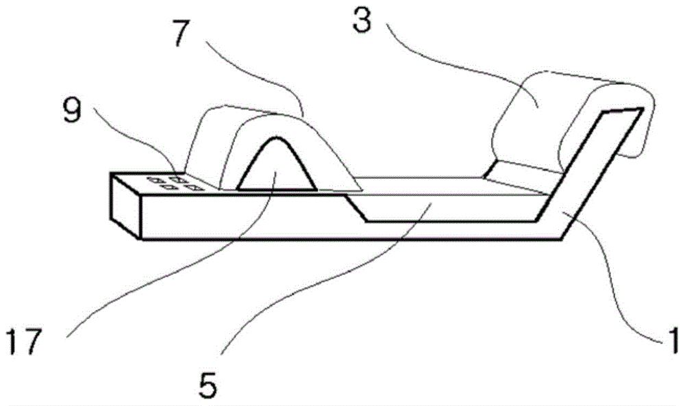 Auxiliary device for exercising abdominal muscles