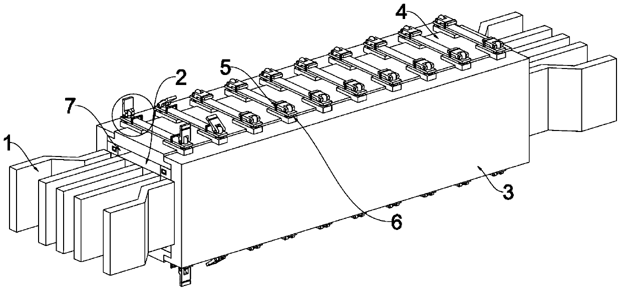 Bus duct preassembling special clamp and using method thereof