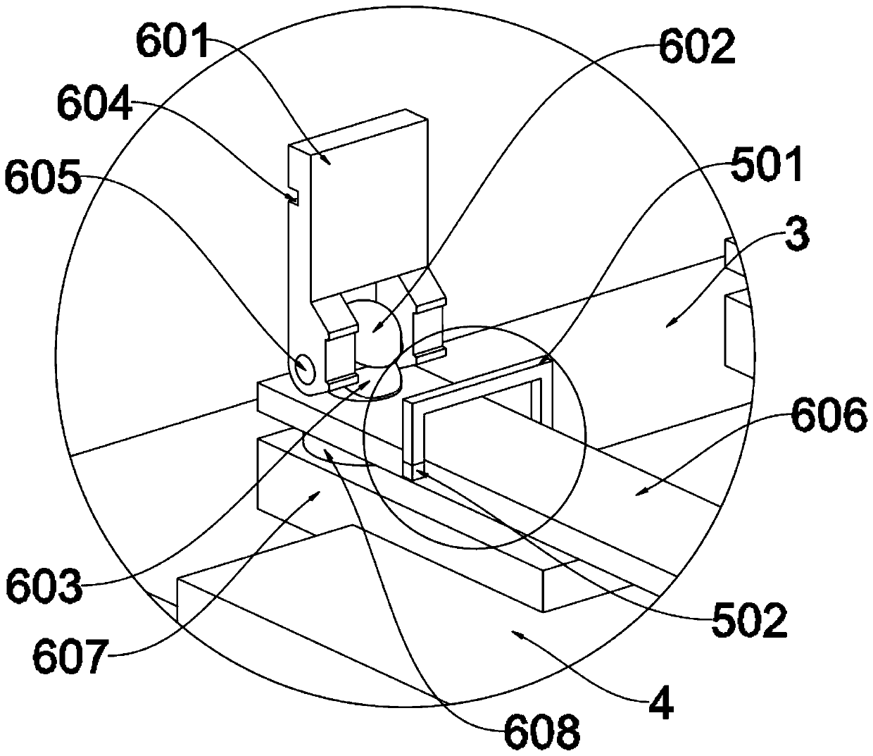 Bus duct preassembling special clamp and using method thereof