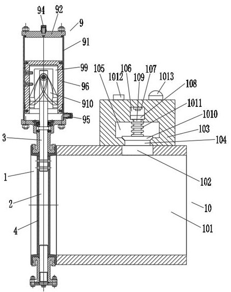 Pneumatic holder type butterfly valve