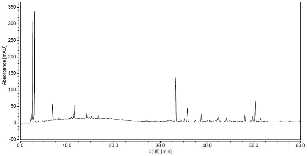 Method for constructing HPLC (High Performance Liquid Chromatography) characteristic chromatogram of heart-nourishing hypnotic capsule