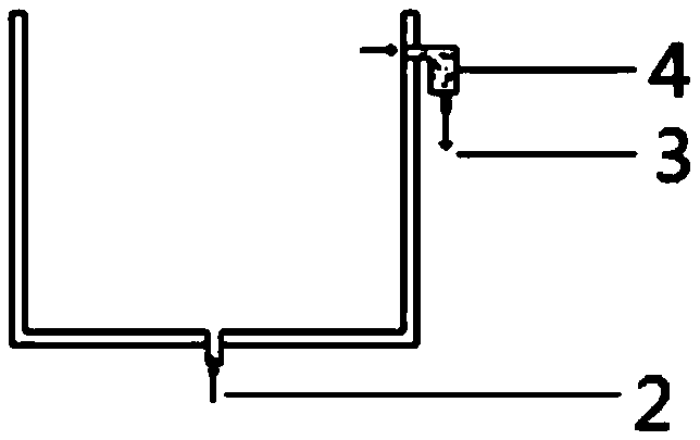 Cleaning method for quartz glass swing pieces