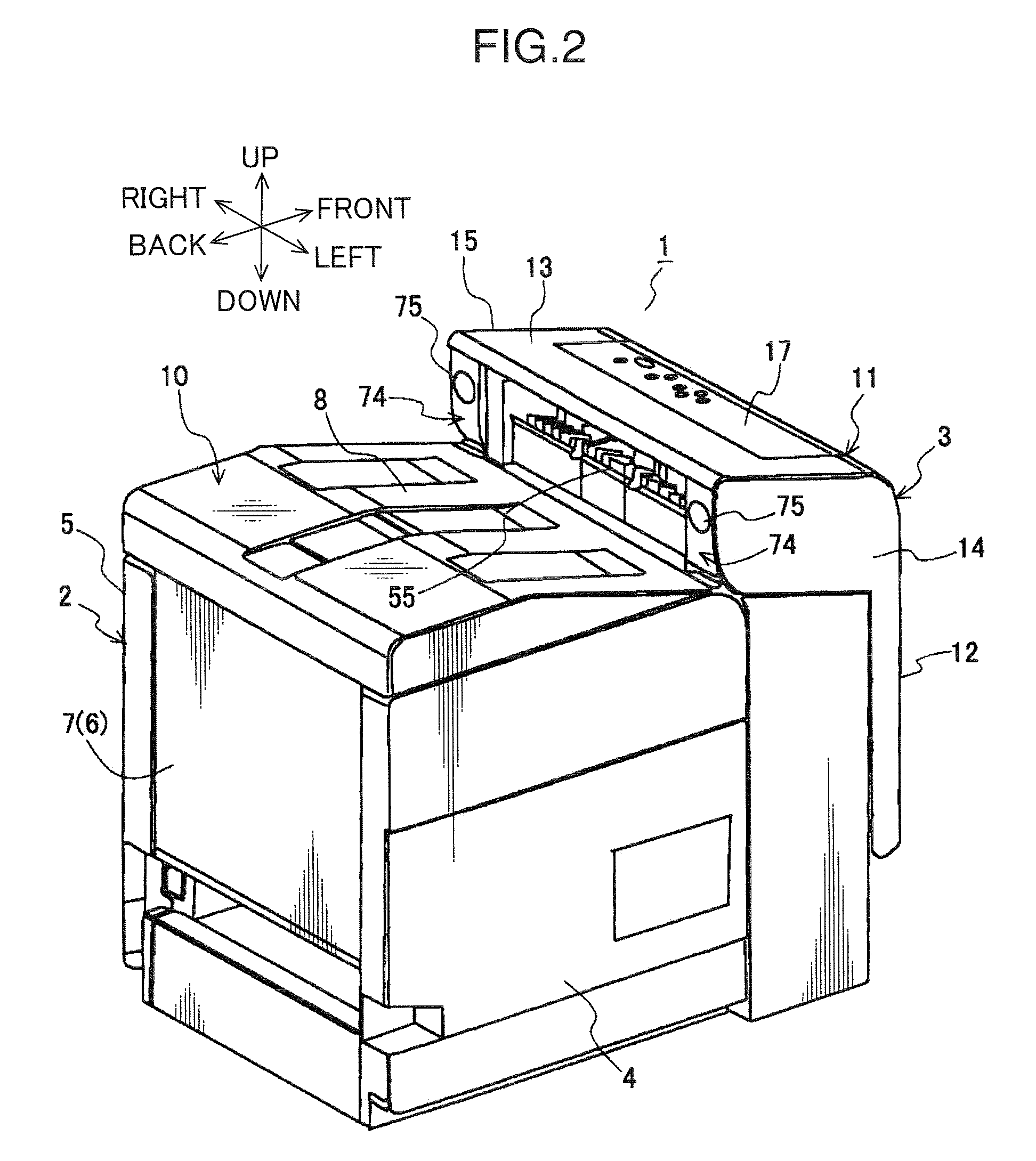 Sheet conveying apparatus and image forming apparatus with the sheet conveying apparatus