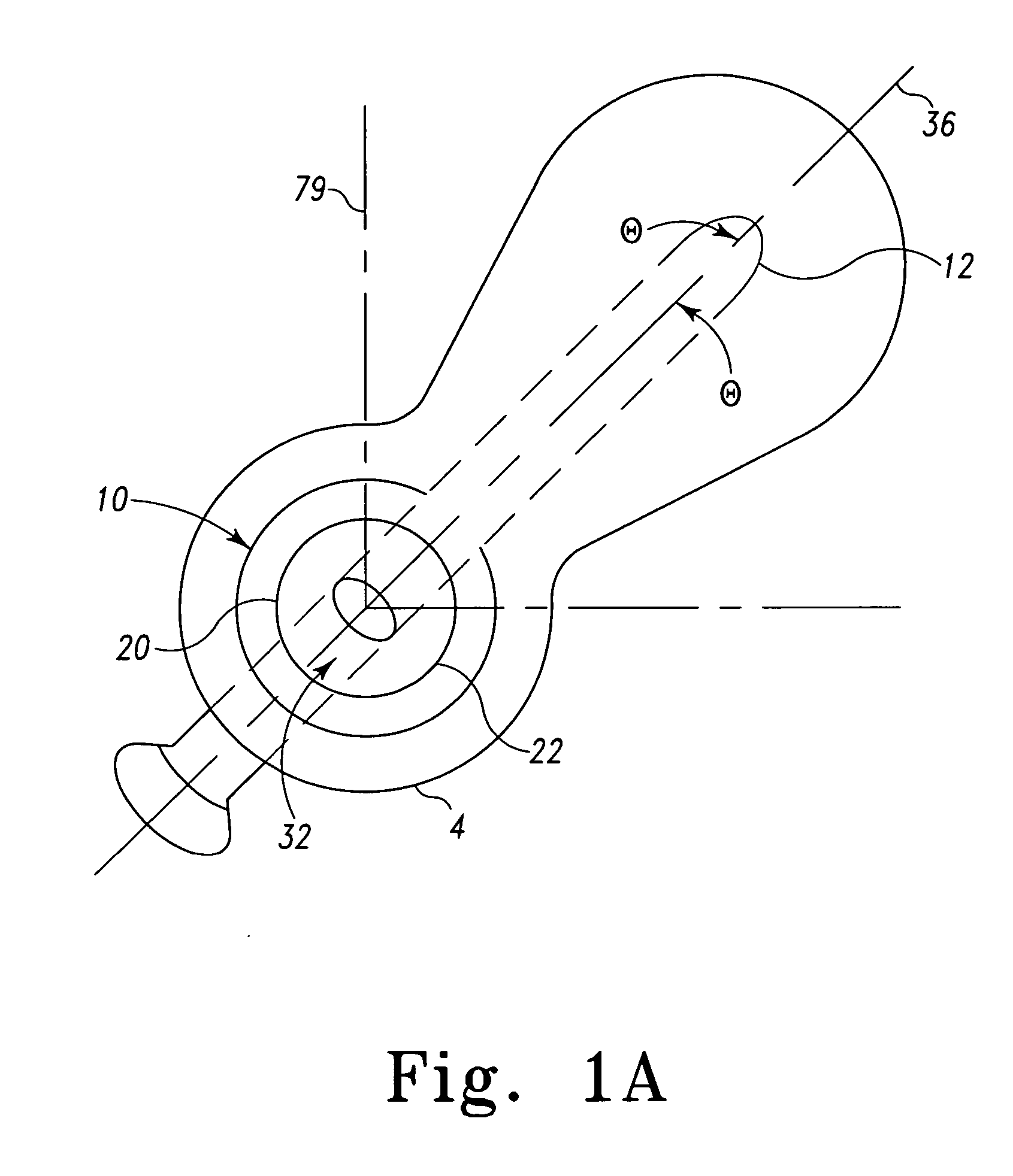 Variable angle fixture, kit and method of presetting a nail assembly