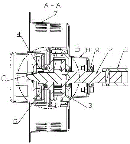 Hand-operated starter and mini-tiller