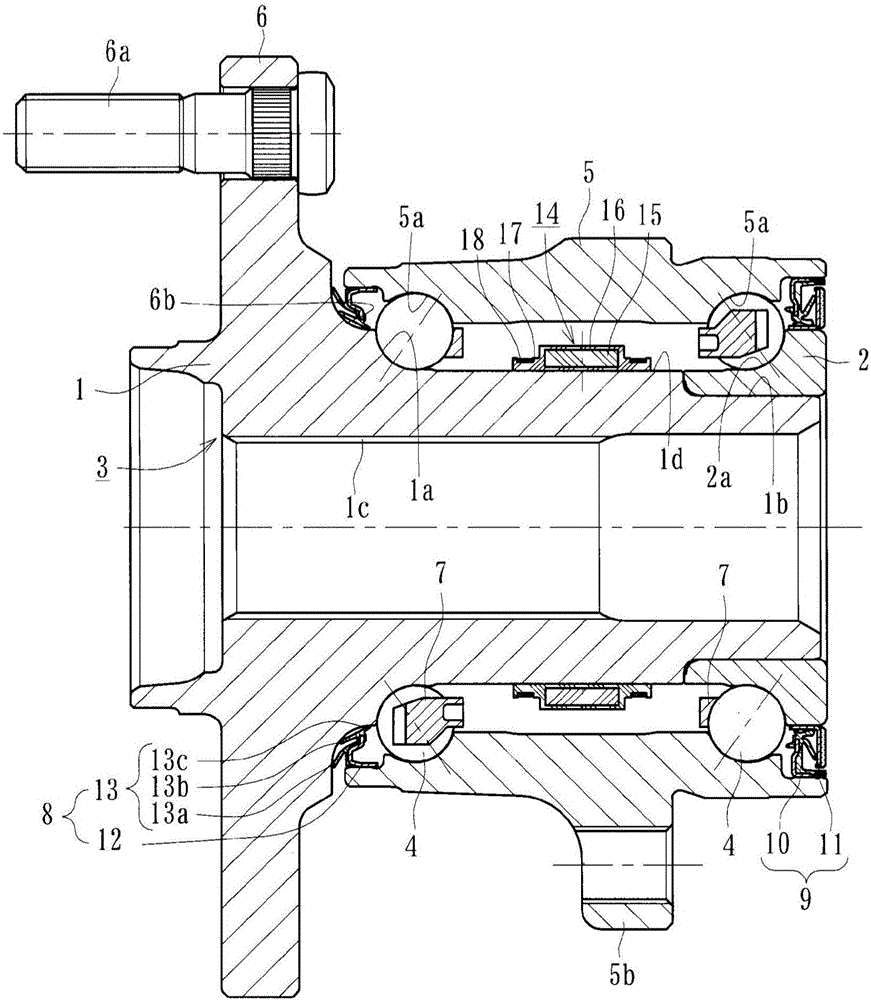 Wheel bearing device