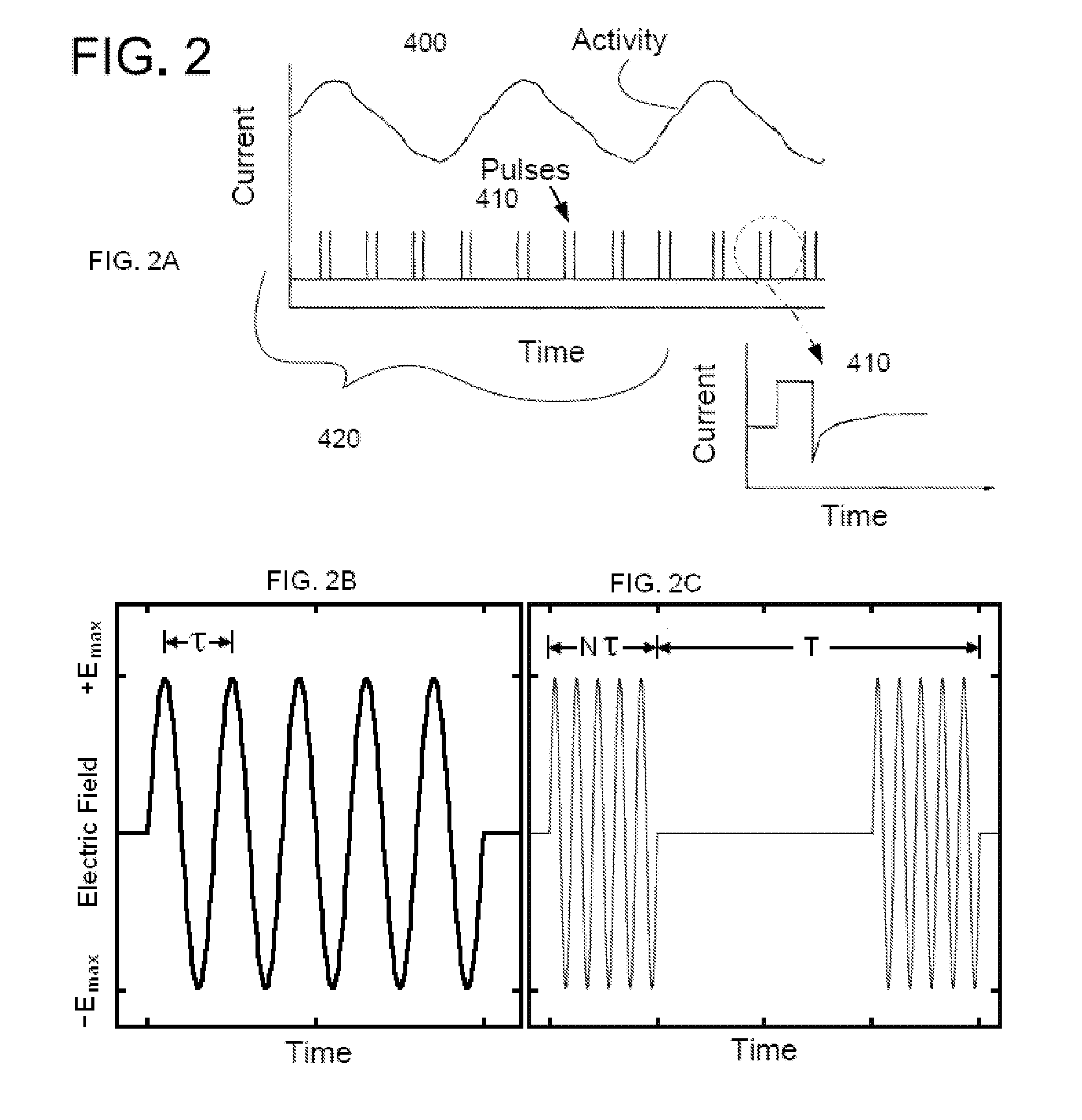 Devices and methods for non-invasive capacitive electrical stimulation and their use for vagus nerve stimulation on the neck of a patient