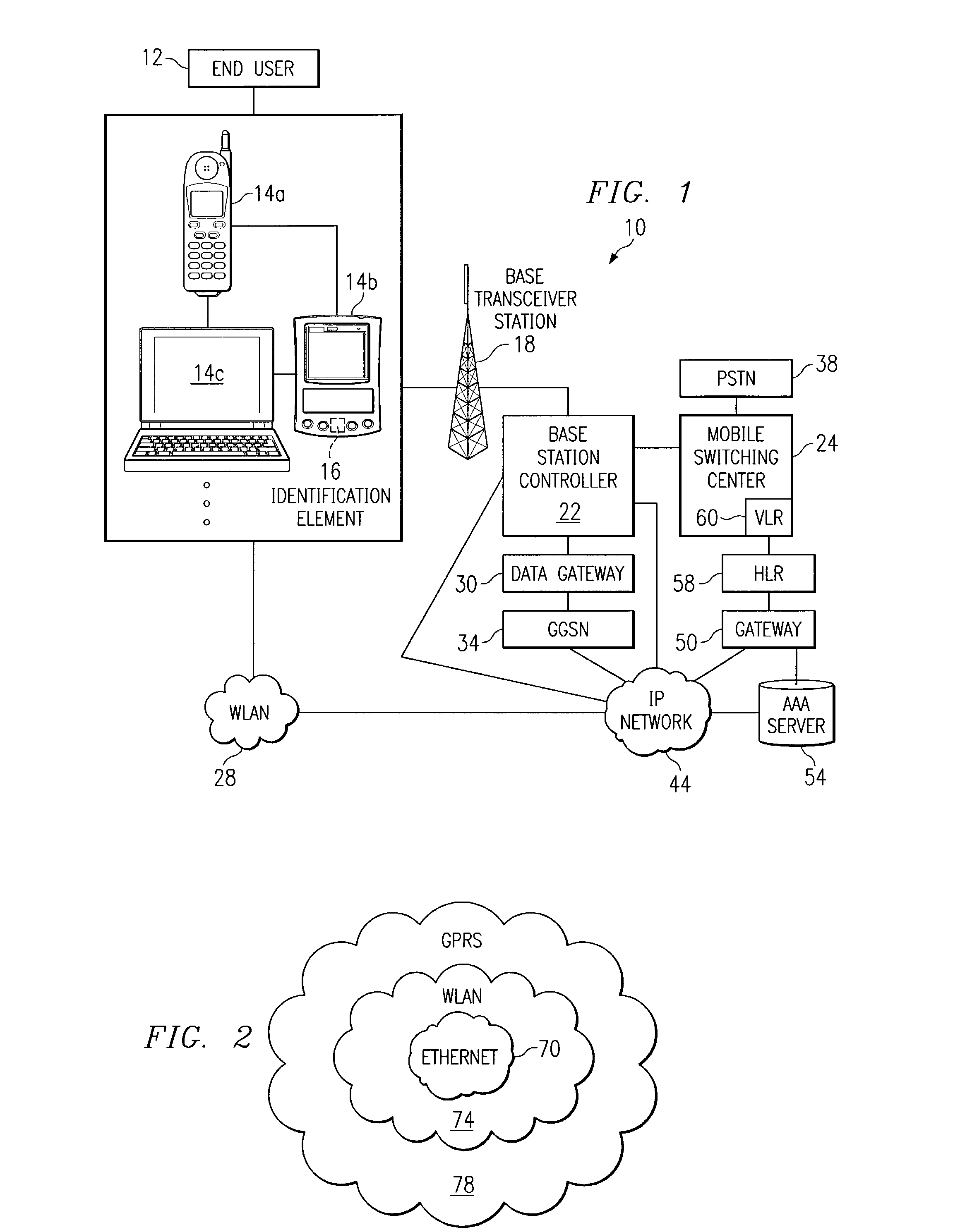 System and method for providing access to a network in a communications environment