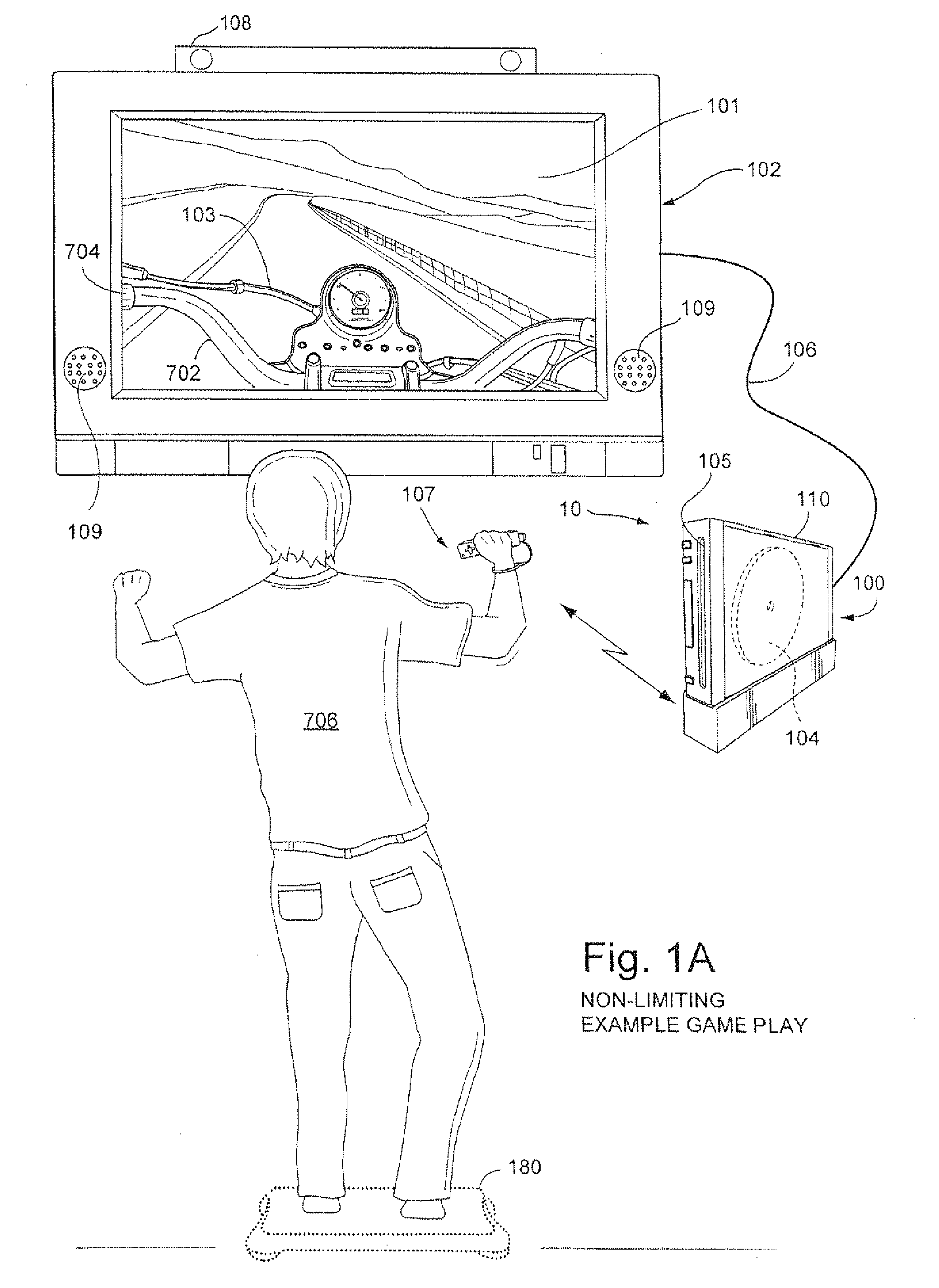 Simulated Handlebar Twist-Grip Control of a Simulated Vehicle Using a Hand-Held Inertial Sensing Remote Controller