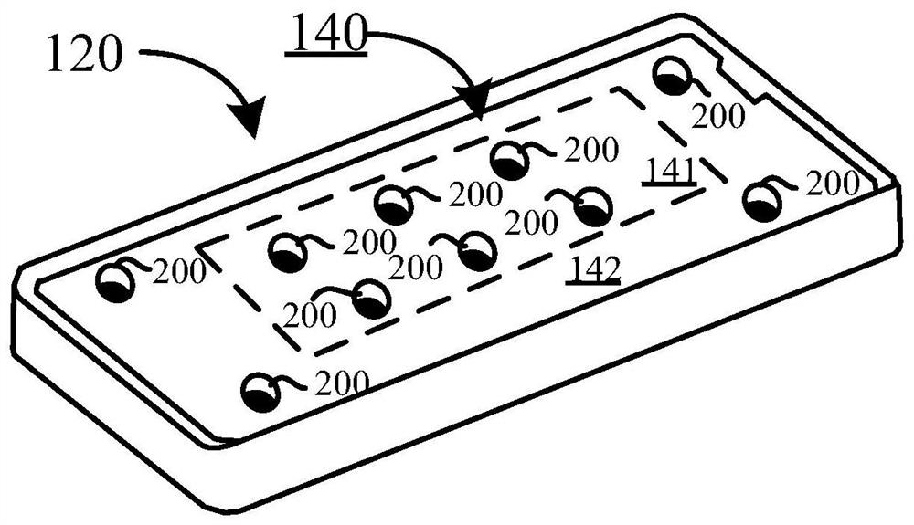 Battery cover assembly system, adsorption jig and assembly method