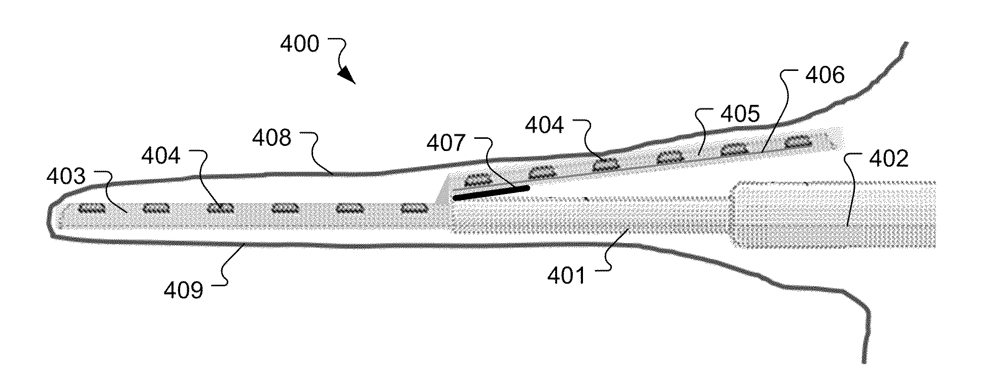 Cochlear Electrode With Apical Lateral Wall Section and Basal Modiolar Hugging Section