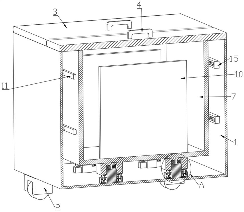 Shockproof instrument box