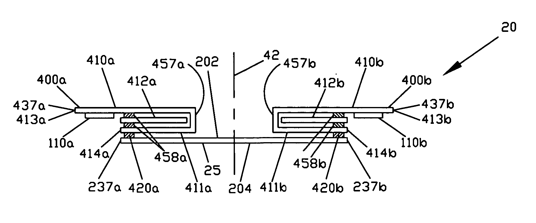 Disposable absorbent article having dual layer barrier cuff strips