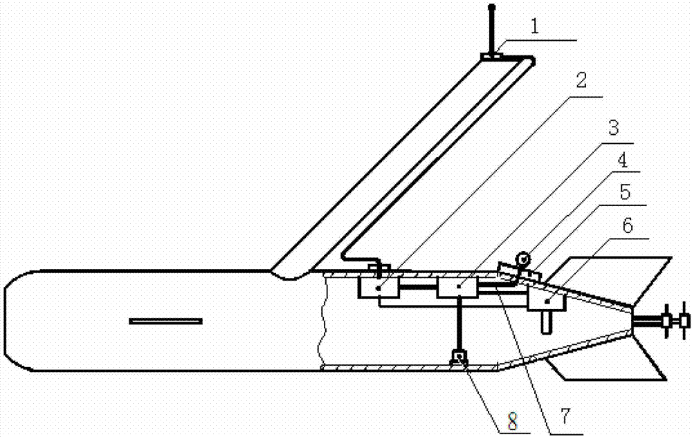 Vibration and self noise monitoring system of fuel-powered unmanned submersible vehicle