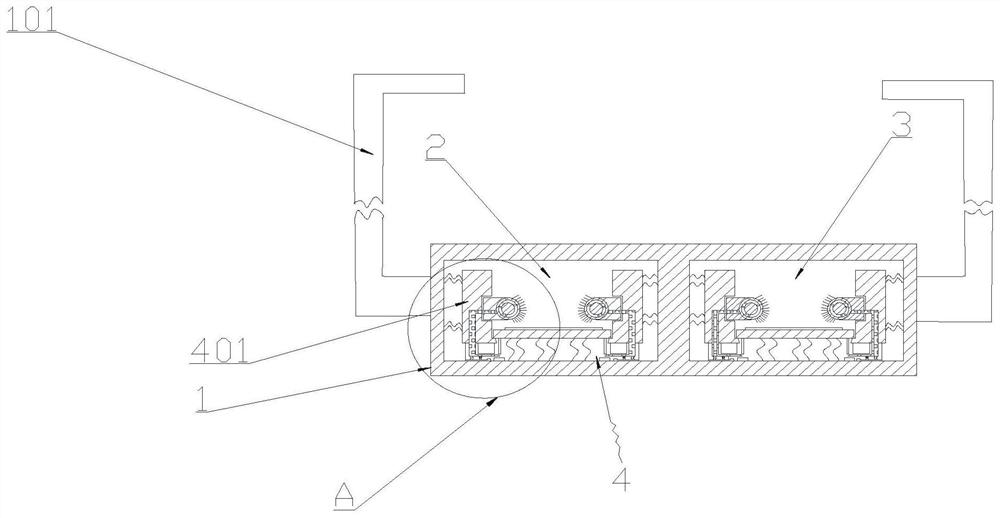 Sole dust-removing and anti-static device for electronic product production dust-free workshop