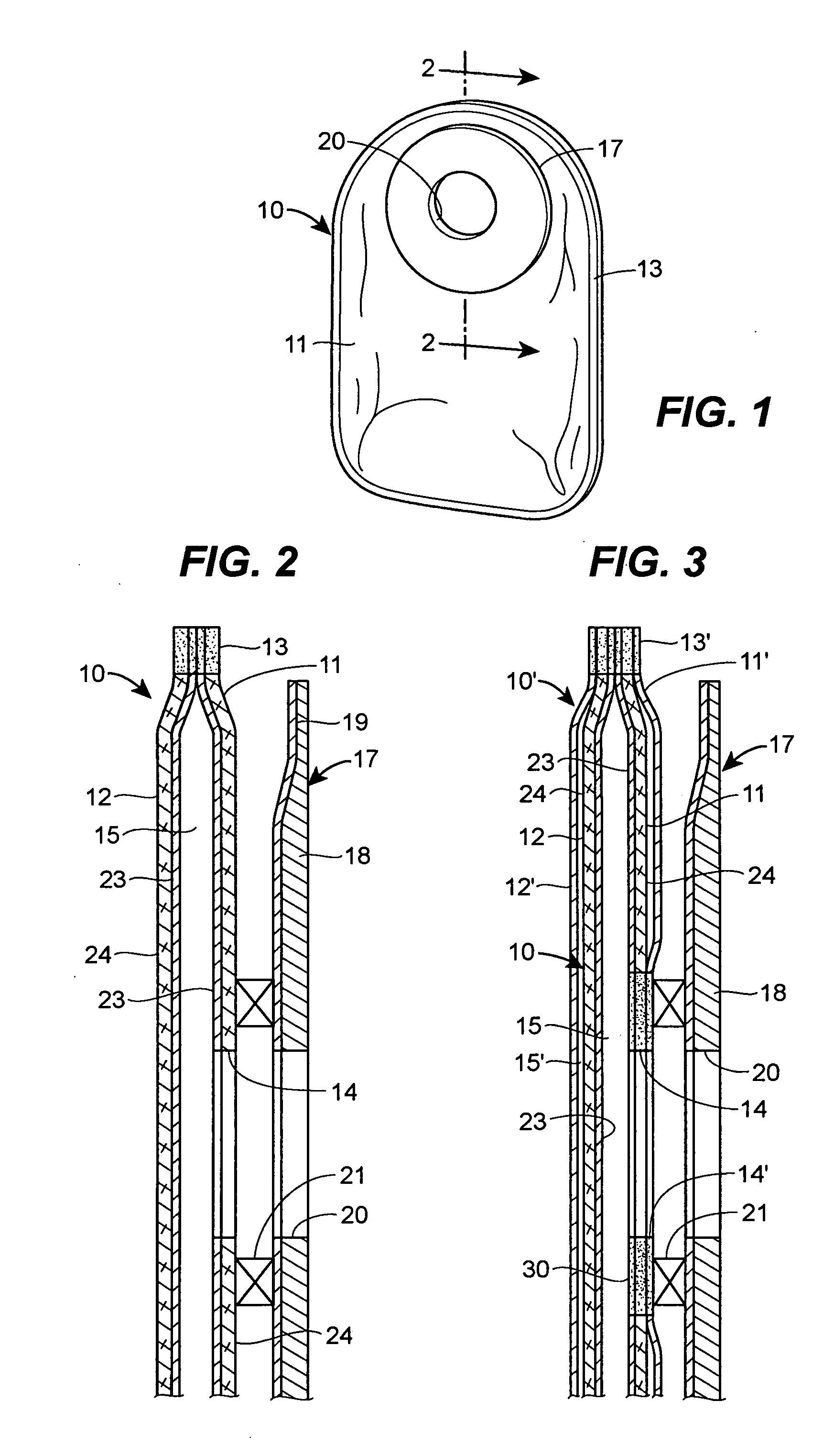 Flushable body waste collection pouch, pouch-in-pouch appliance using the same, and method relating thereto