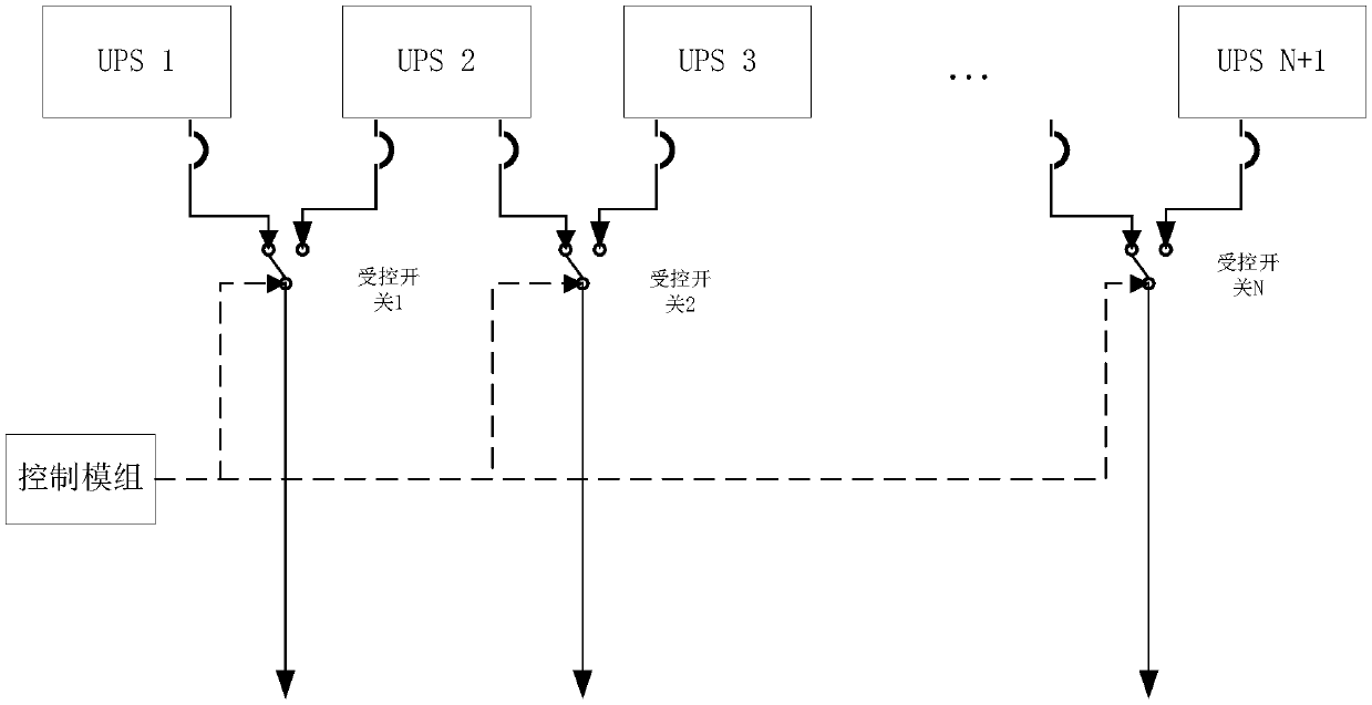 Backup power supply system, control method thereof and storage medium